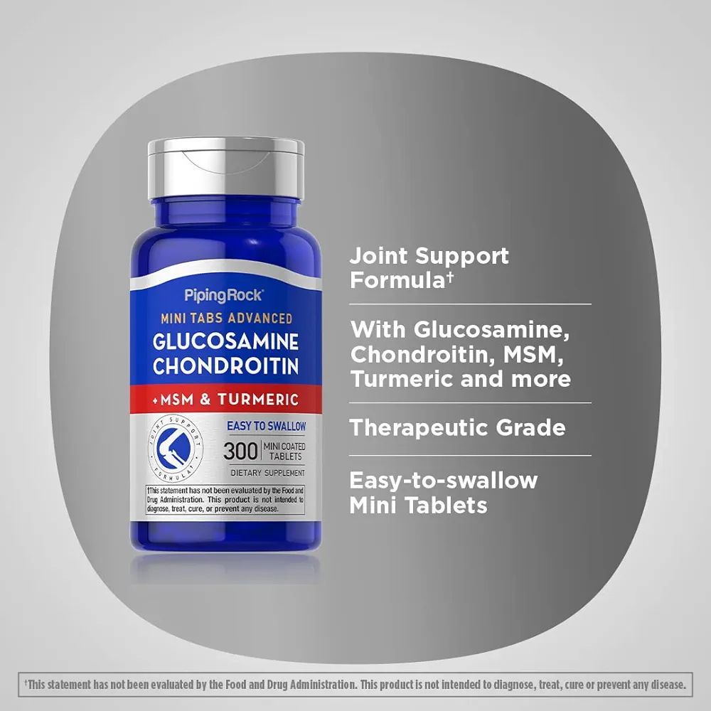 Glucosamine Chondroitin MSM 300 Tablets Plus Turmeric