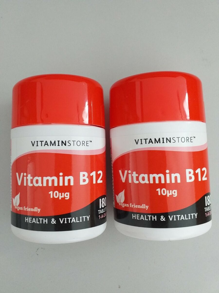 Vit Store Vitamin B12 10ug Tablets 180s