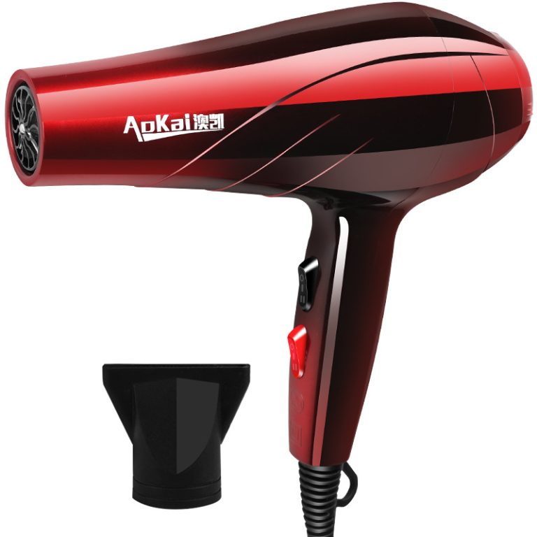 12pcs Powerful Hair Dryer set (RED)