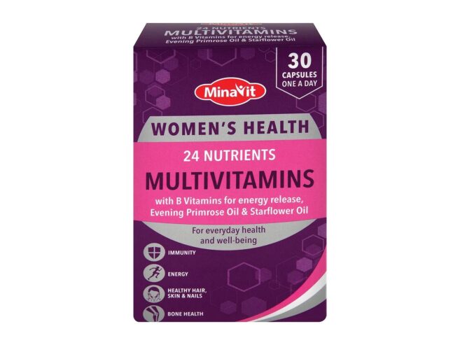 Women’s MULTIVITAMINS 30 Capsules Evening Primrose Oil