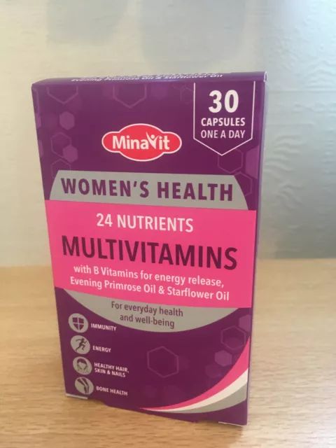 Women’s MULTIVITAMINS 30 Capsules Evening Primrose Oil