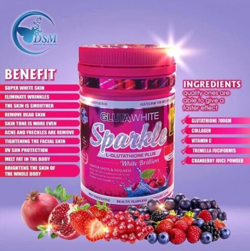 Gluta White Sparkle Collagen Powder Supplement