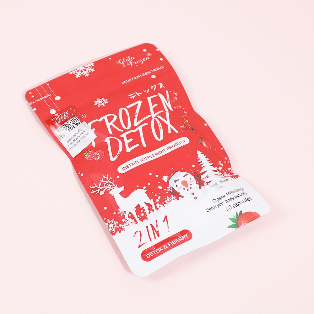 Frozen Detox and Fiberry Capsules dietary supplement