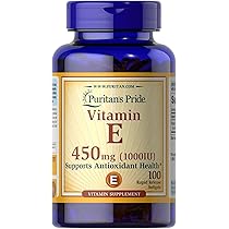 Puritan’s Pride Vitamin E 450mg (1000iu) Supplement