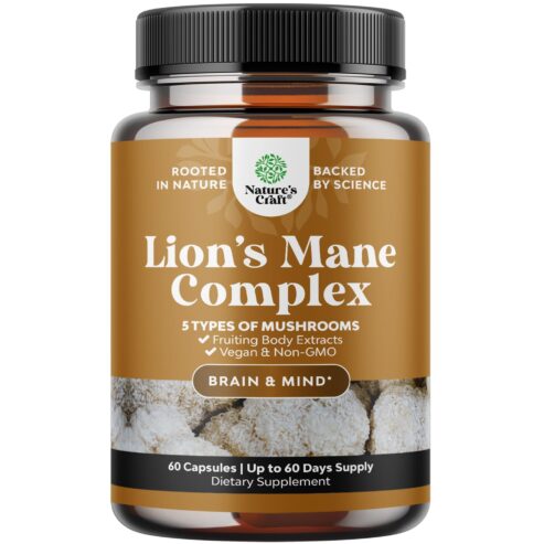 Natures Craft Lions Mane Complex Supplement