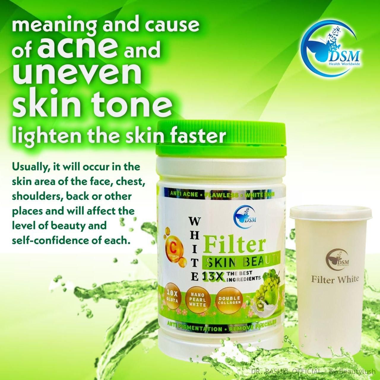 Dsm Filter white skin beauty supplement