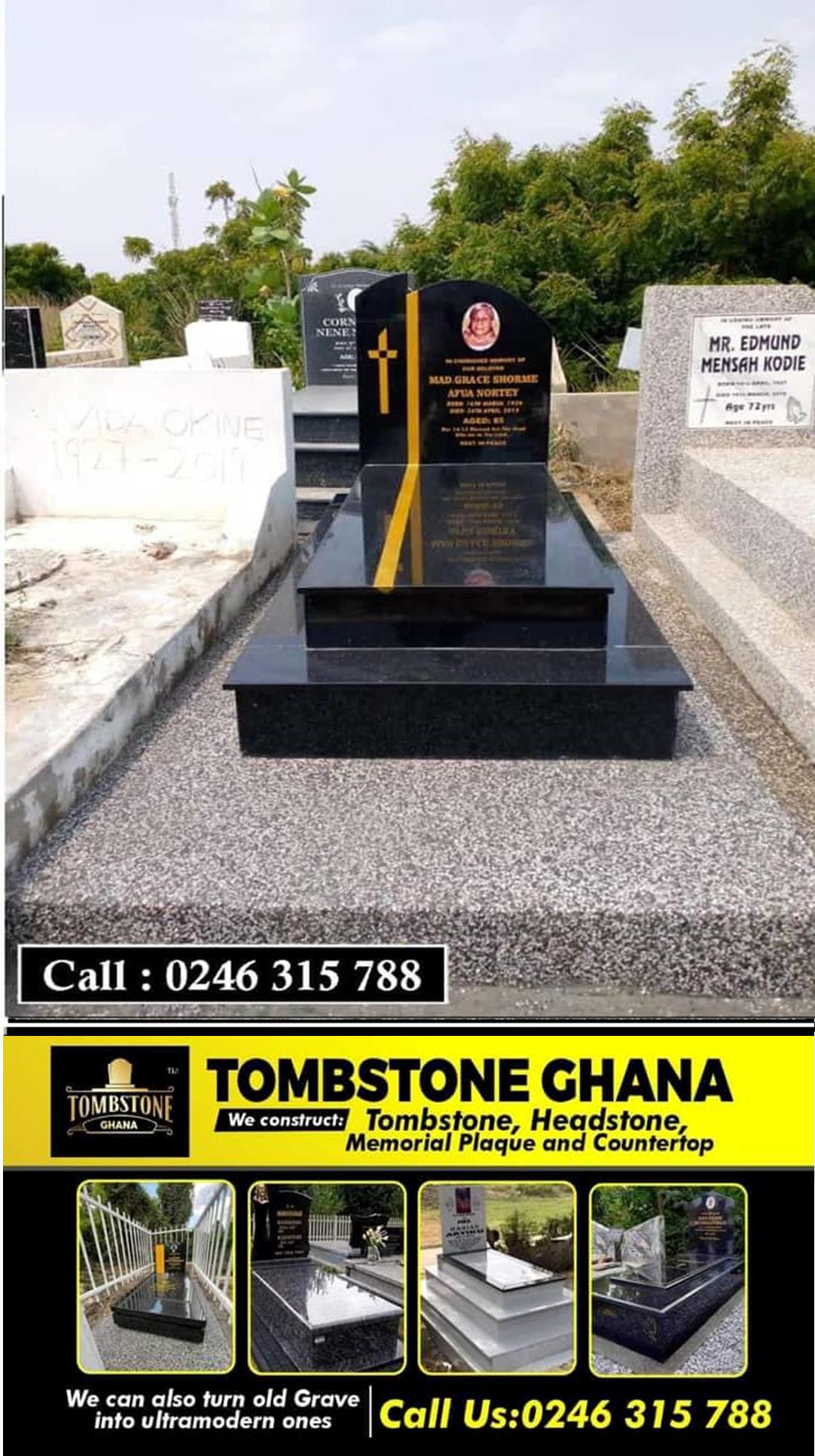 Granite Tombstone Services in Koforidua