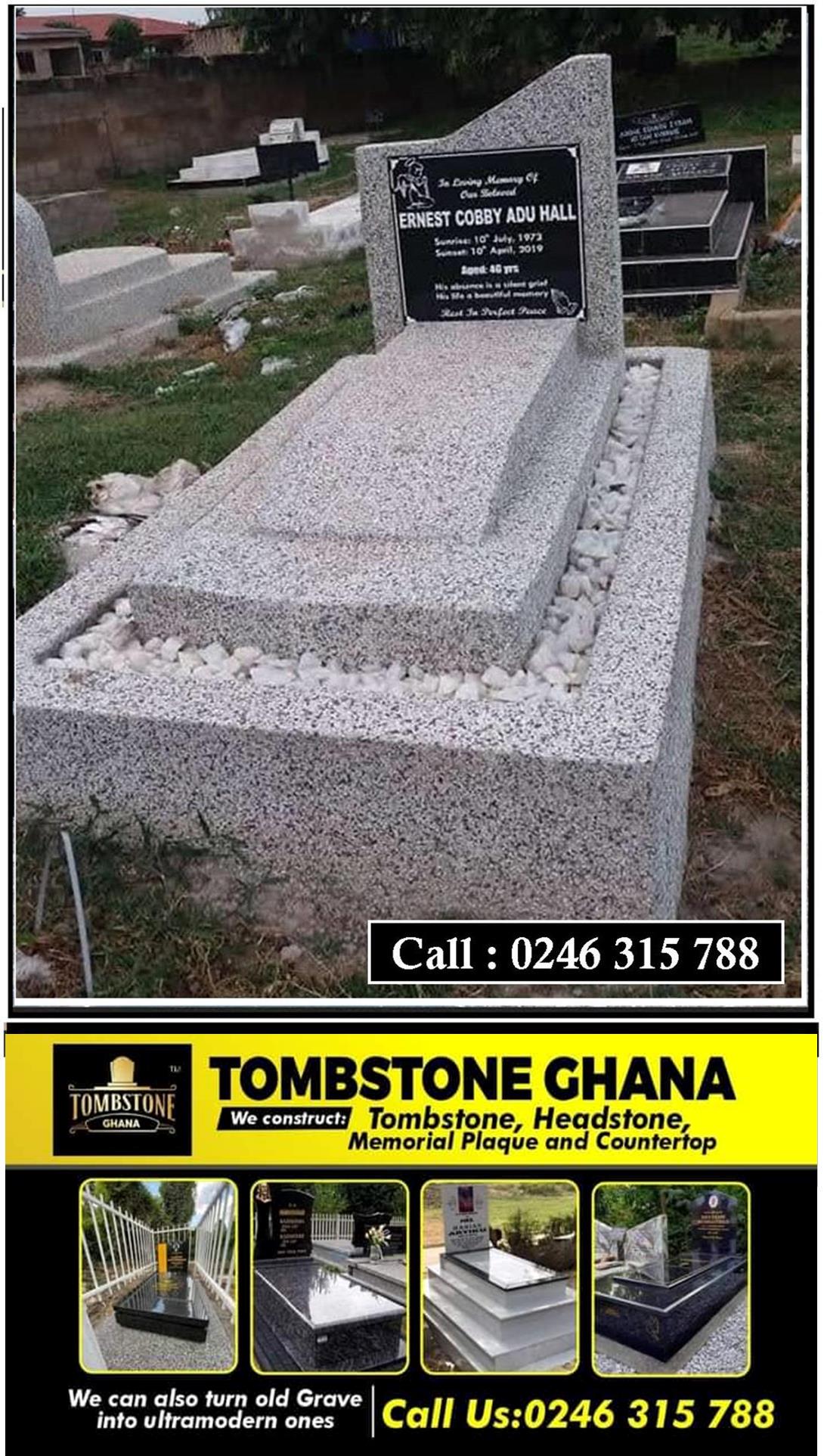 Terrazo Tombstone Headstones and Plaques
