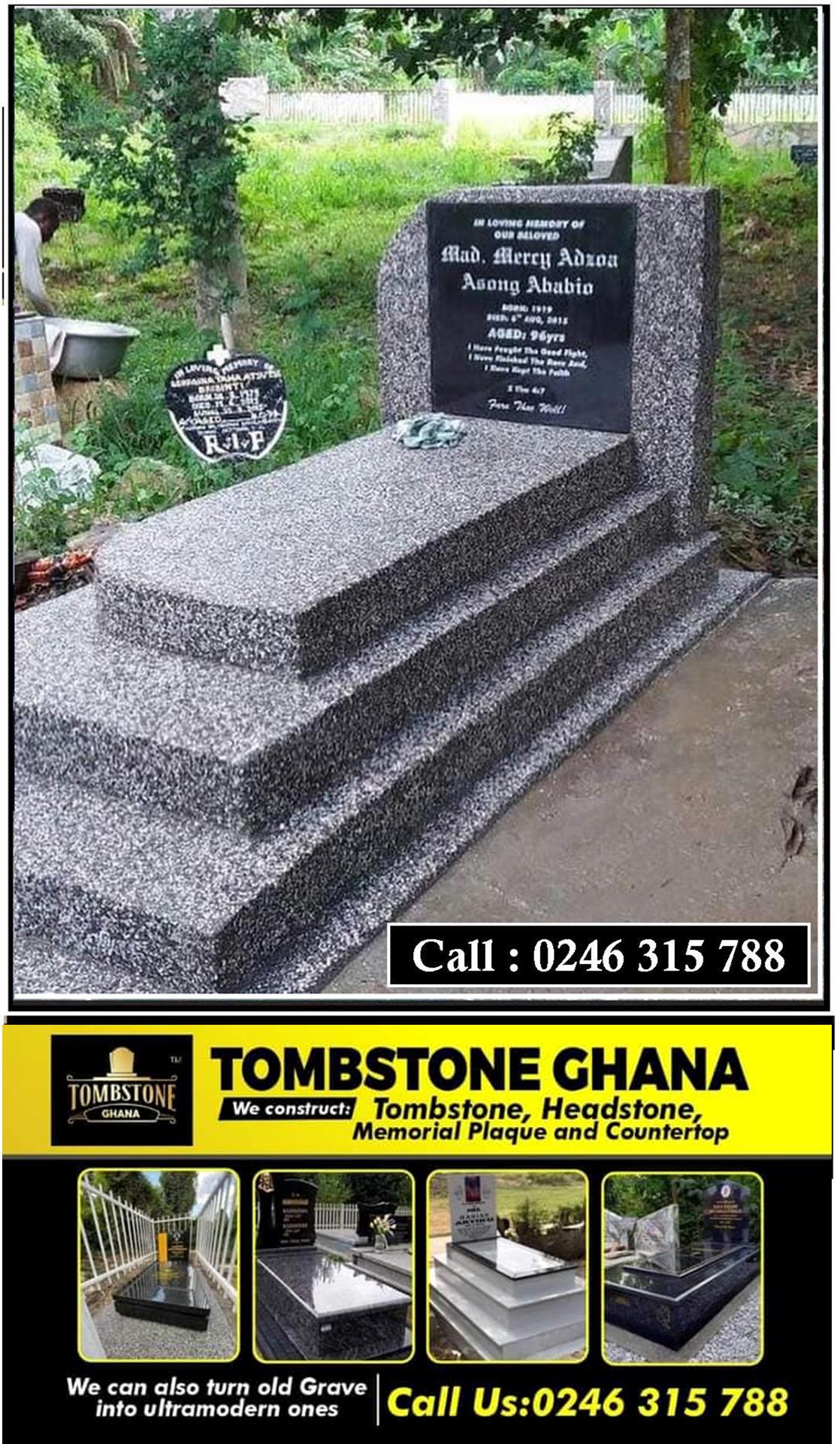 Terrazo Tombstone Headstones and Plaques