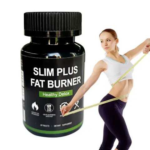 Slim Plus Fat Burner Tablet Herbal Supplement for Weight Loss Fat Burning and Appetite Control