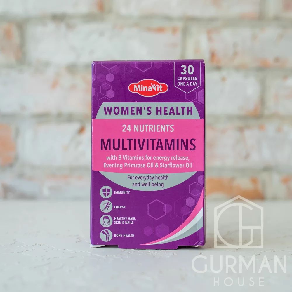 Women’s MULTIVITAMINS 30 Capsules Evening Primrose Oil