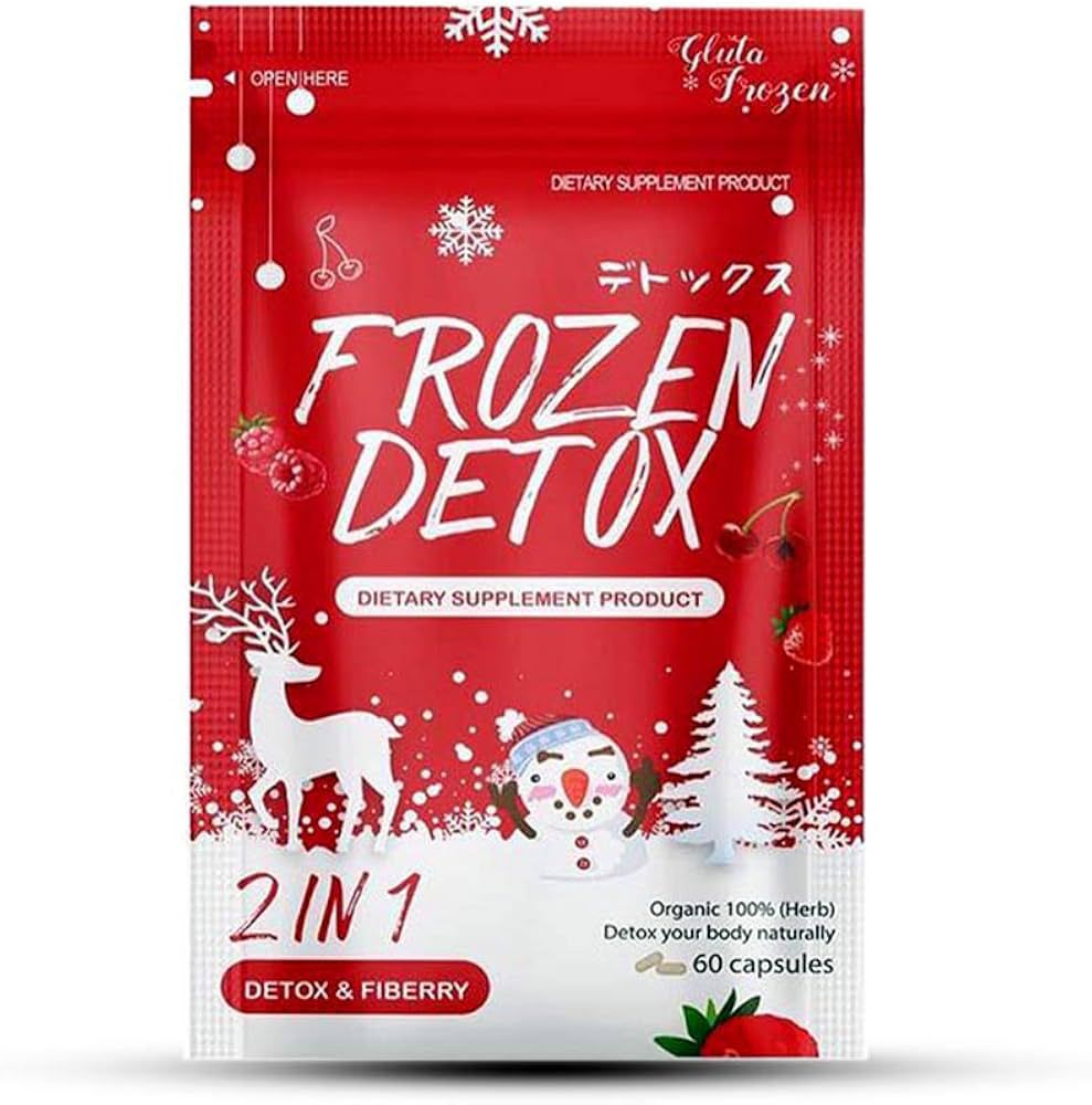 Frozen Detox and Fiberry Capsules dietary supplement