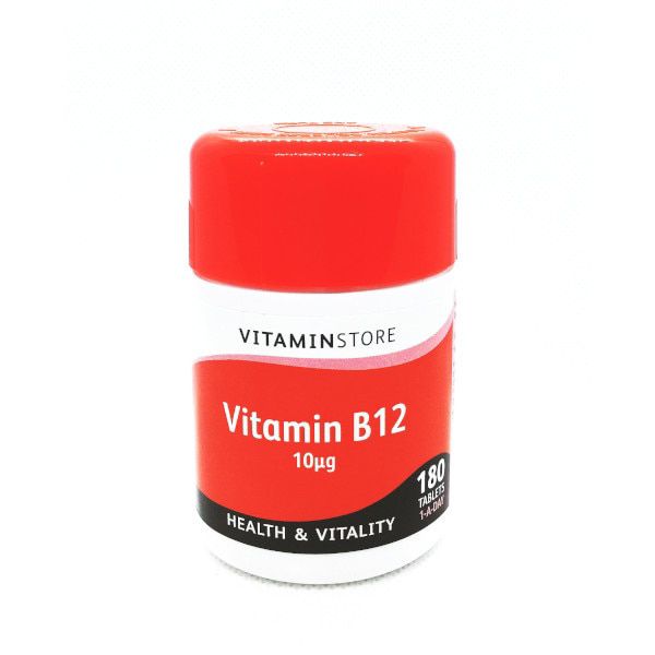 Vit Store Vitamin B12 10ug Tablets 180s