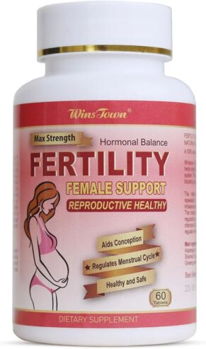 Female Fertility Supplement Support Conception and Hormone Balance 60 Tablets
