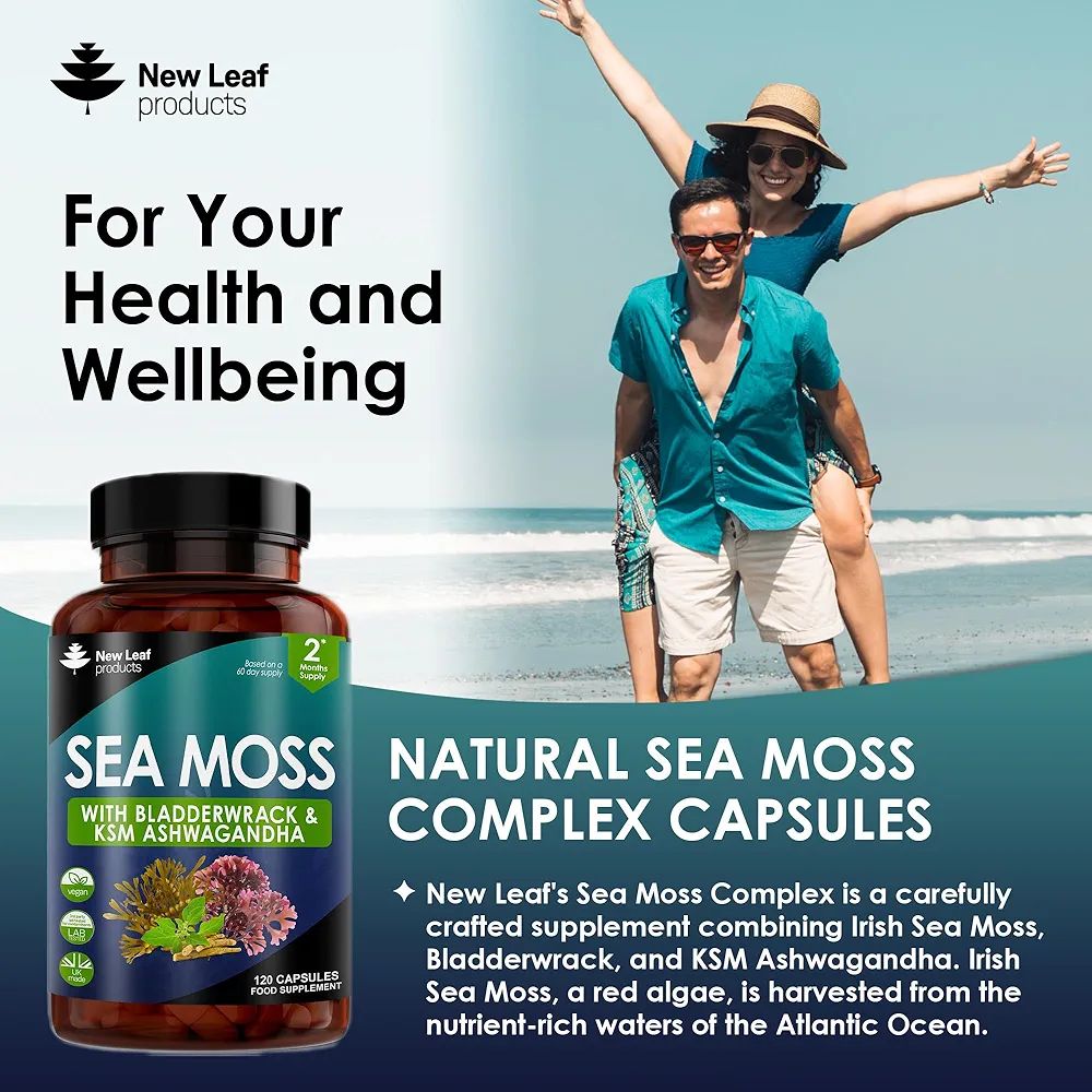 Sea Moss KSM-660 Ashwagandha Root Bladderwrack
