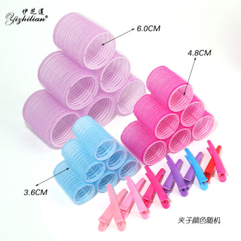 18pcs Set Hair Rollers Plus 12 Hairpins