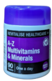 Revitalise Healthcare A-Z Multivitimins & Minerals Supplement