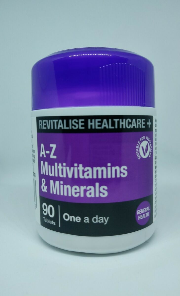 Revitalise Healthcare A-Z Multivitimins & Minerals Supplement