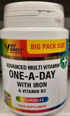 Advanced Multi Vitamin One-A-Day Capsules Supplement