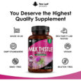 New Leaf Milk Thistle Tablets 4000mg Supplement