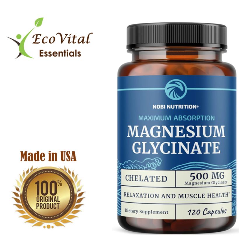 Nobi Nutrition Magnesium Glycinate 500mg