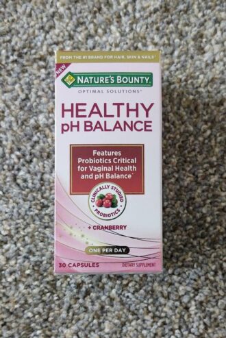 Nature’s Bounty Health Ph Balance supplement