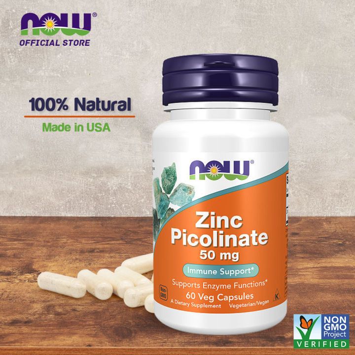 Zinc Picolinate 50mg Veg Capsules