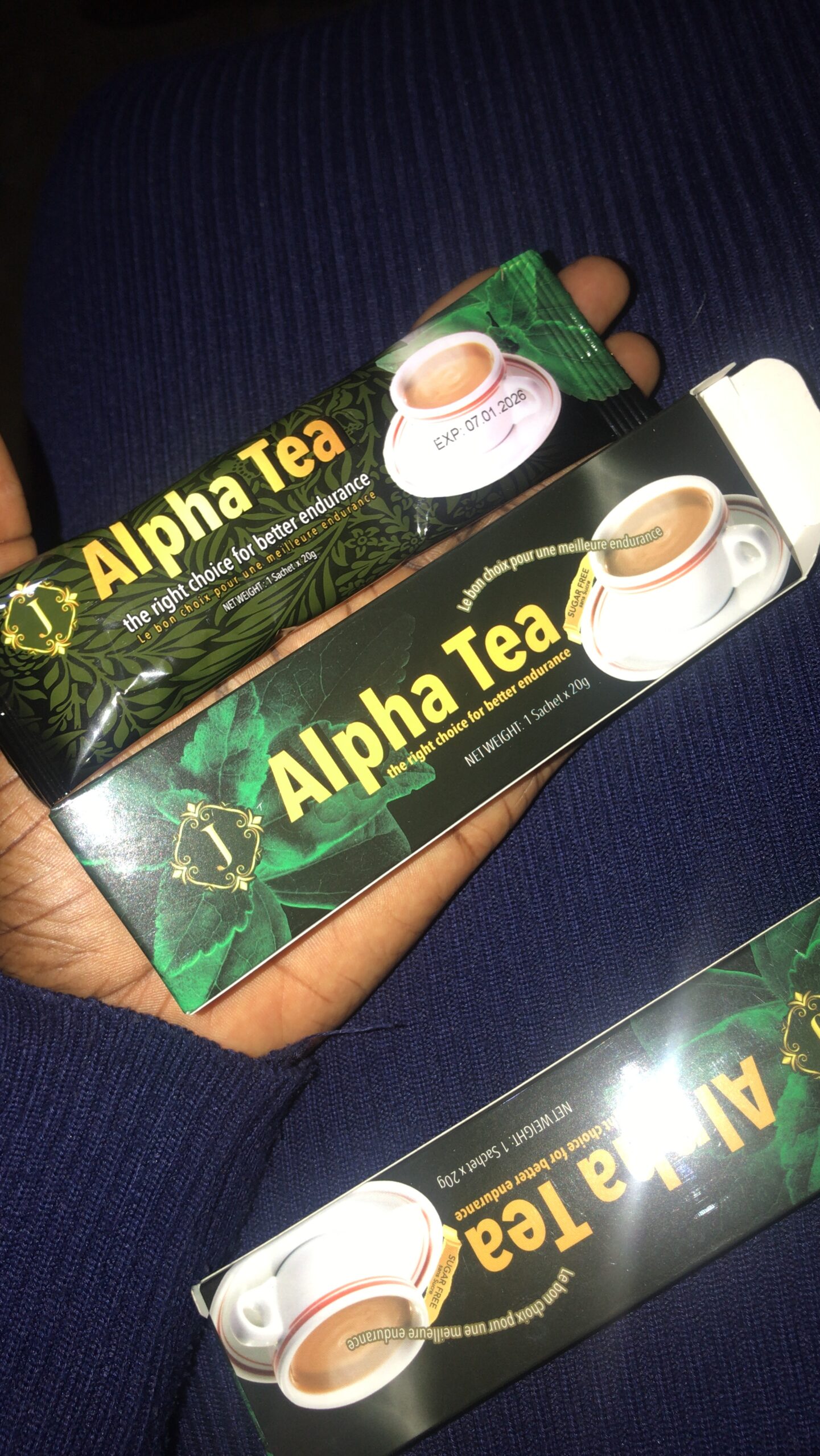 Alpha Tea Supplement for men
