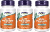 Zinc Picolinate 50mg Veg Capsules