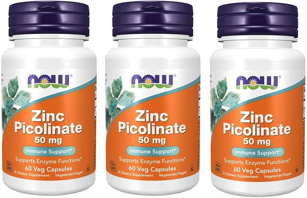 Zinc Picolinate 50mg Veg Capsules