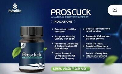Prosclick Faforlife natural prostrate care