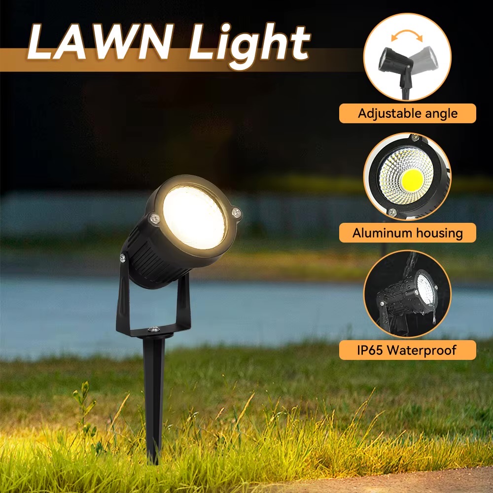 Garden light 3mm thickness tempered Glass